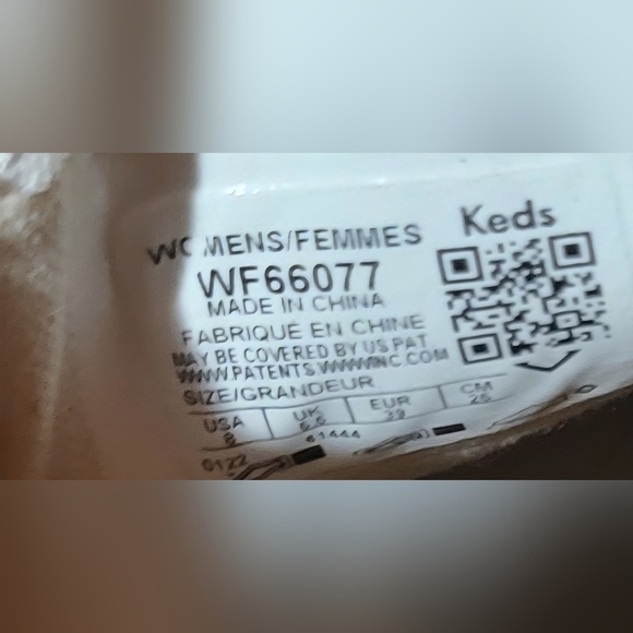 Keds x Rifle Paper Co. Double Decker Marguerite Floral Slip-On Sneakers Size 8 - Picture 8 of 8